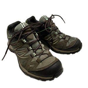 Solomon Hiking Sneakers Contagrip Soles Size 8